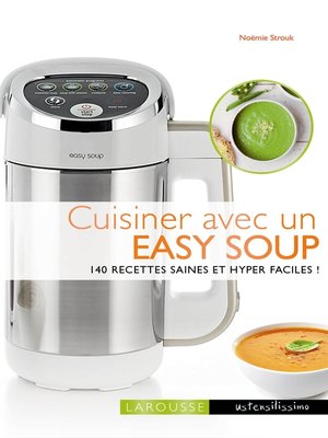 cover image of Cuisiner avec un soup maker